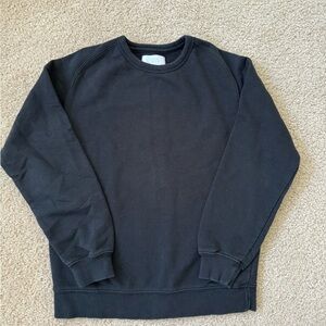 Boys Crewneck Black Sweatshirt